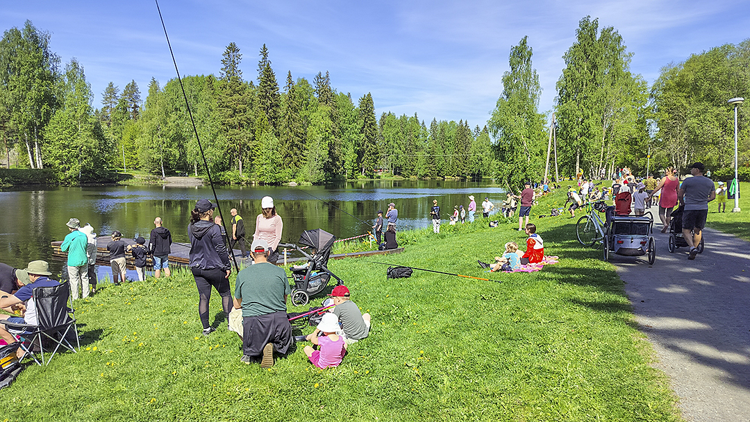 Deltagande budgetering möjliggjorde en fiskedag